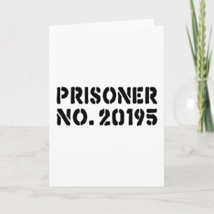 Prisoner No. 20195 Kaart