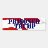 Prisoner Trump Donald President 25th amendment Bumpersticker (Voorkant)