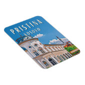 Pristina, het hart van Kosovo Magneet (Rechterzijde)