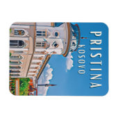 Pristina, het hart van Kosovo Magneet (Horizontaal)