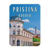 Pristina, het hart van Kosovo Magneet (Verticaal)