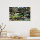 Pristine Spring in Winter Print (Keuken)