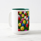 Pristine Tulpen Mok (Voorkant links)