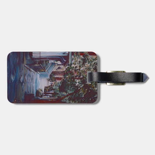 Pristine Walk op 19th Street Bagagelabel (Achterkant horizontaal)