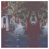 Pristine Walk op 19th Street, NYC Stof (Close Up)