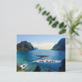 Pristine Waters van Palawan Briefkaart (Staand voorkant)