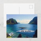 Pristine Waters van Palawan Briefkaart (Voorkant / Achterkant)