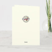 Pristste Jubileum Ordination Traditional katholiek Kaart (Achterkant)