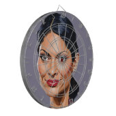 Priti Patel 1 Dartboard Dartbord (Voorkant Links)