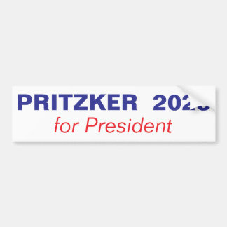 Pritzker 2028 voor President Bumpersticker