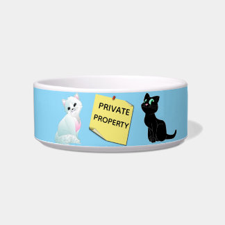Privaat eigendom voerbakje