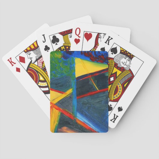 Privacy alsjeblieft een pokerkaarten (Achterkant)