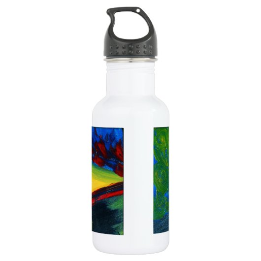 Privacy alsjeblieft een waterfles  (Achterkant)