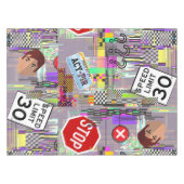 Privacy Anti-AI tablet Tafelkleed (Voorkant (Horizontaal))