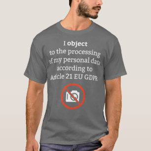 Privacy GDPR Jura T-shirt