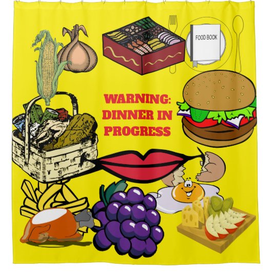 Privacy gordijn voor mensen die eten in het bad (Voorkant)