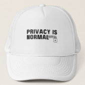 Privacy is normaal trucker pet (Voorkant)