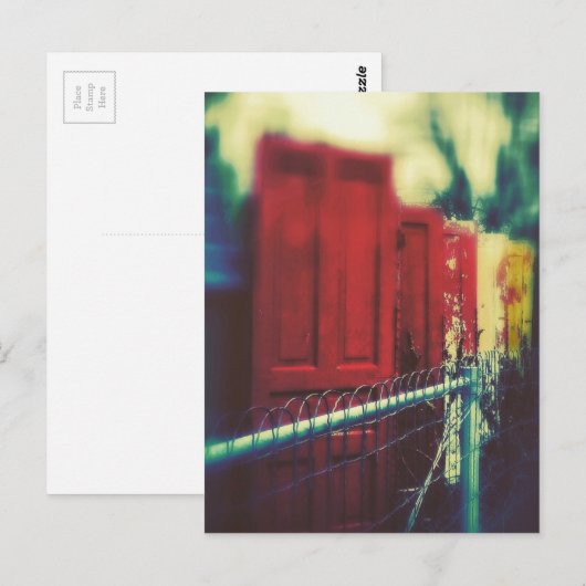 Privacydeuren Briefkaart (Voorkant / Achterkant)