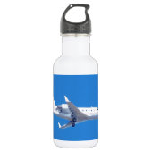 Privat jet. waterfles (Voorkant)