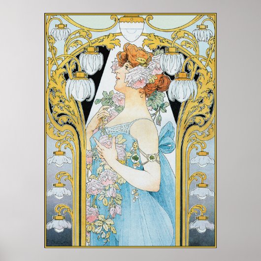 Privat-Livemont Poster Print: Le bec Liais (Voorkant)