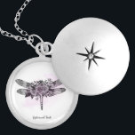 *~* Private Black Glitter Dragonfly Rozen Locket Ketting<br><div class="desc">SILVER BORD KETTING - Privé ketting aangezien u uw bedoelingen dicht bij uw hart houdt. Doodsheid van de intentie - Verzachtend op afstand te kalmeren energie die JEWELRY met INTENTIE (R) in rekening brengt Stel een intentie in op een positieve manier zoals " Ik ben ... .". De energie zal...</div>
