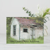 Private Change of Address Kaart - Geweldige locati (Staand voorkant)