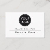 Private Chef Visitekaartje (Voorkant)