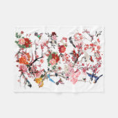 Private Chinese Garden (I) Fleece Deken (Voorkant (Horizontaal))