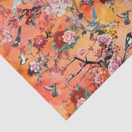 Private Chinese Garden (II) Tissuepapier (Detail)