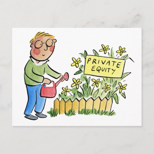 private equity briefkaart (Voorkant)