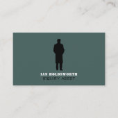 Private Eye Logo, privé rechercheur Visitekaartje (Voorkant)