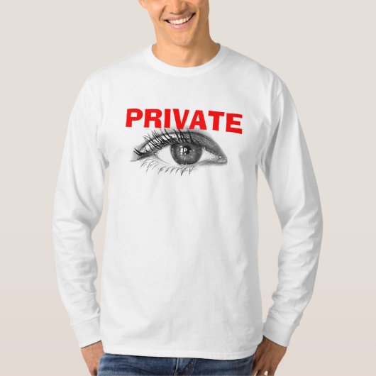 Private Eye T-shirt (Voorkant)