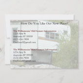 Private Funny Wijziging van adres Kaart - Lost Cam (Achterkant)