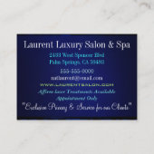 Private Gaze Professional 3,5 x 2,5 inch Visitekaartje (Achterkant)