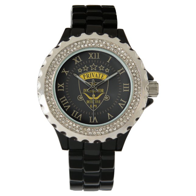 Private Investigator Watch Horloge (Voorkant)