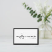 Private Nurse Caregiver Health Visitekaartje (Staand voorkant)