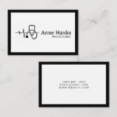 Private Nurse Caregiver Health Visitekaartje (Voorkant / Achterkant)