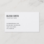 Private Nurse Home Gezondheid Visitekaartje (Achterkant)