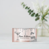 Private Party Bartender Bar Catering Drinken Visitekaartje (Staand voorkant)