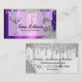 Private Party Bartender Bar Catering Drinken Visitekaartje (Voorkant / Achterkant)