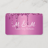 Private Party Bartender voor uw speciale evenement Visitekaartje (Voorkant)