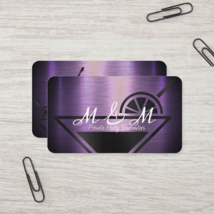 Private Party Bartender voor uw speciale evenement Visitekaartje