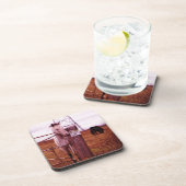 Private Property lavender Horse Drankjes Onderzetter (Rechterzijde)