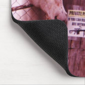 Private Property lavender Horse Muismat (Hoek)