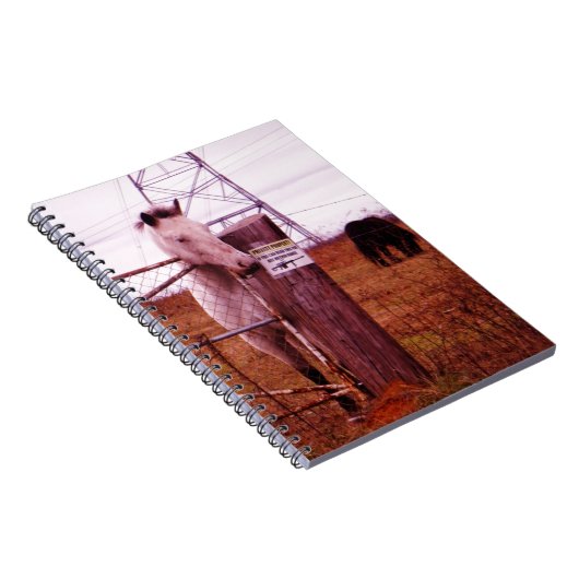 Private Property lavender Horse Notitieboek (Rechterzijde)