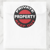Private Property Sticker (Tas)