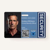 Private Security Officer Foto-ID-badge Badge (Voorkant)