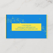 Private Singer Music Teacher Visitekaartje (Achterkant)