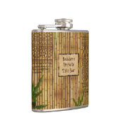 Private Tiki Bar met Jouw naam erop Heupfles (Rechts)