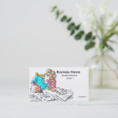 Private Tutor Visitekaartjes (Staand voorkant)